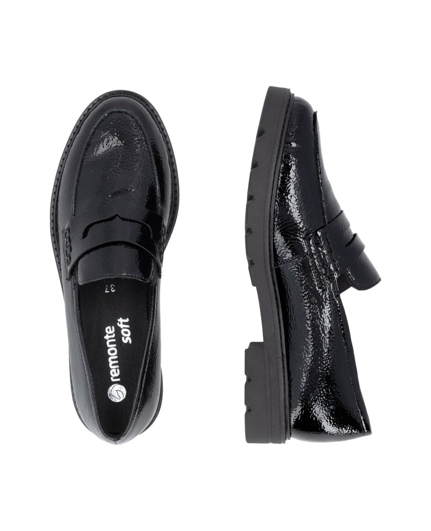 Remonte-Loafer-D2Q05-schwarz
