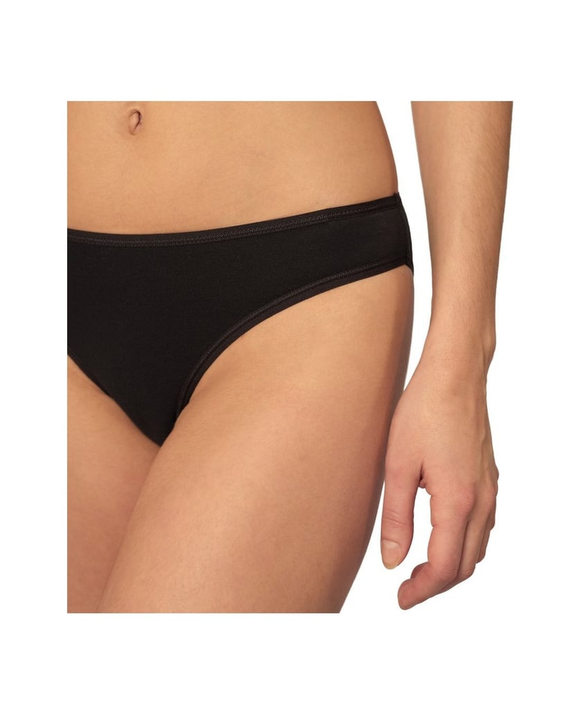 Skiny-Damen-Slip-2er-Pack-Advantage-Cotton-Stretch-Bikini-Briefs-schwarz
