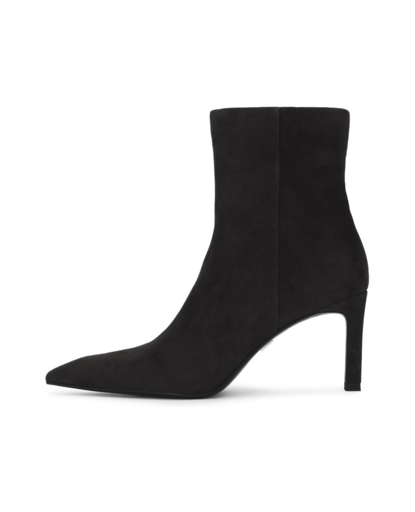 Kazar-Stiefeletten-aus-Wildleder-in-schwarz-mit-spitzer-Nase-schwarz