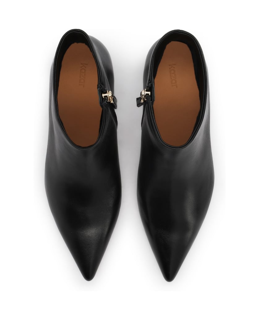 Kazar-Schwarze-stiefeletten-mit-niedrigen-absätzen-schwarz