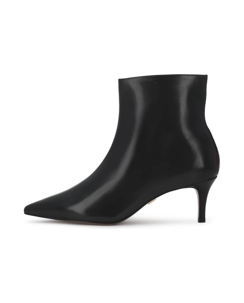 Kazar-Stöckelschuhe-aus-Leder-in-Schwarz-mit-Stöckelabsätzen-und-schmaler-Nase-schwarz