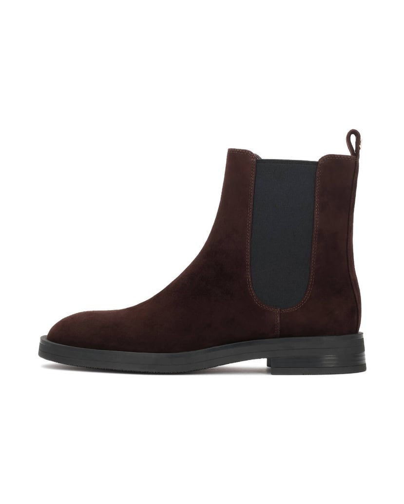 Kazar-Klassische-Chelsea-Boots-aus-braunem-Wildleder-dunkelbraun