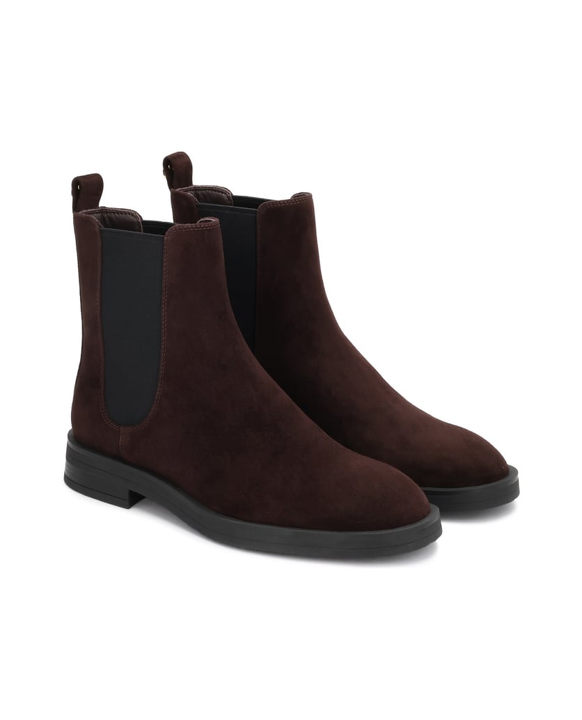 Kazar-Klassische-Chelsea-Boots-aus-braunem-Wildleder-dunkelbraun
