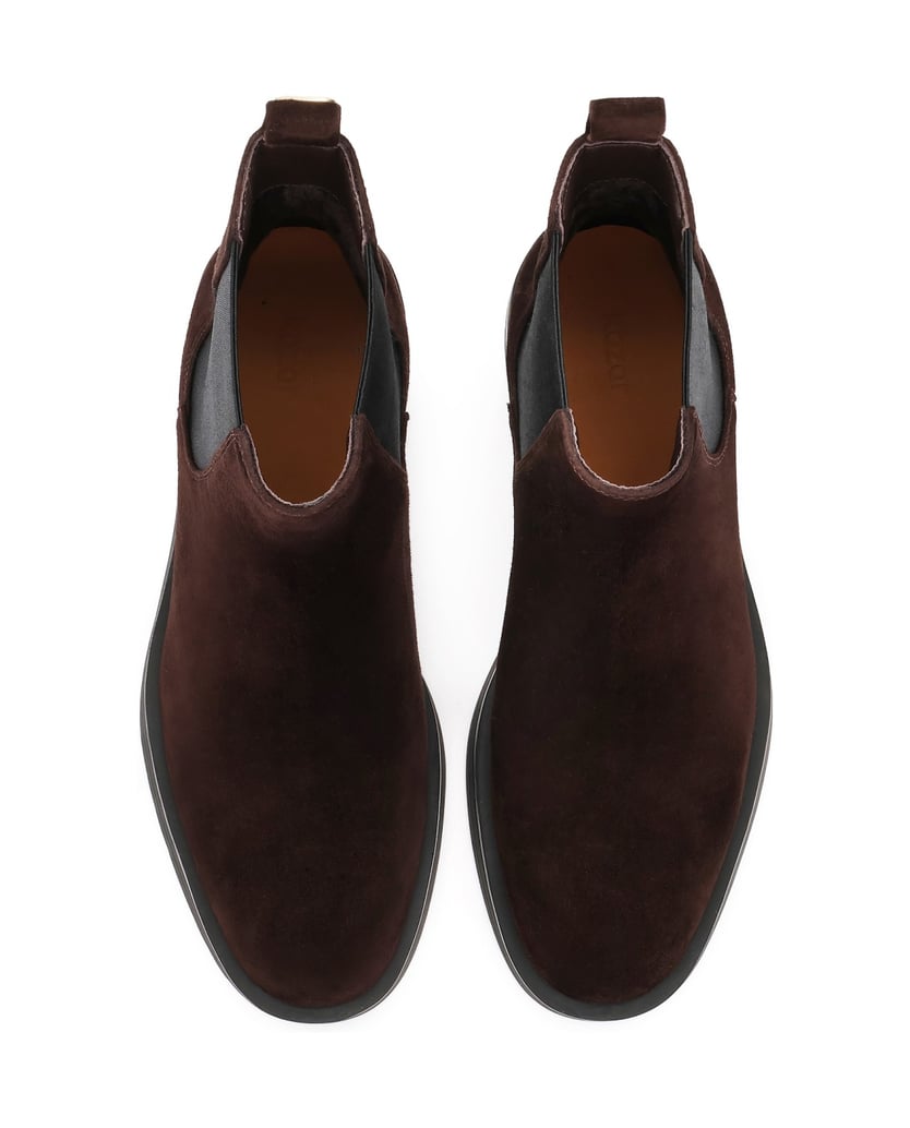 Kazar-Klassische-Chelsea-Boots-aus-braunem-Wildleder-dunkelbraun