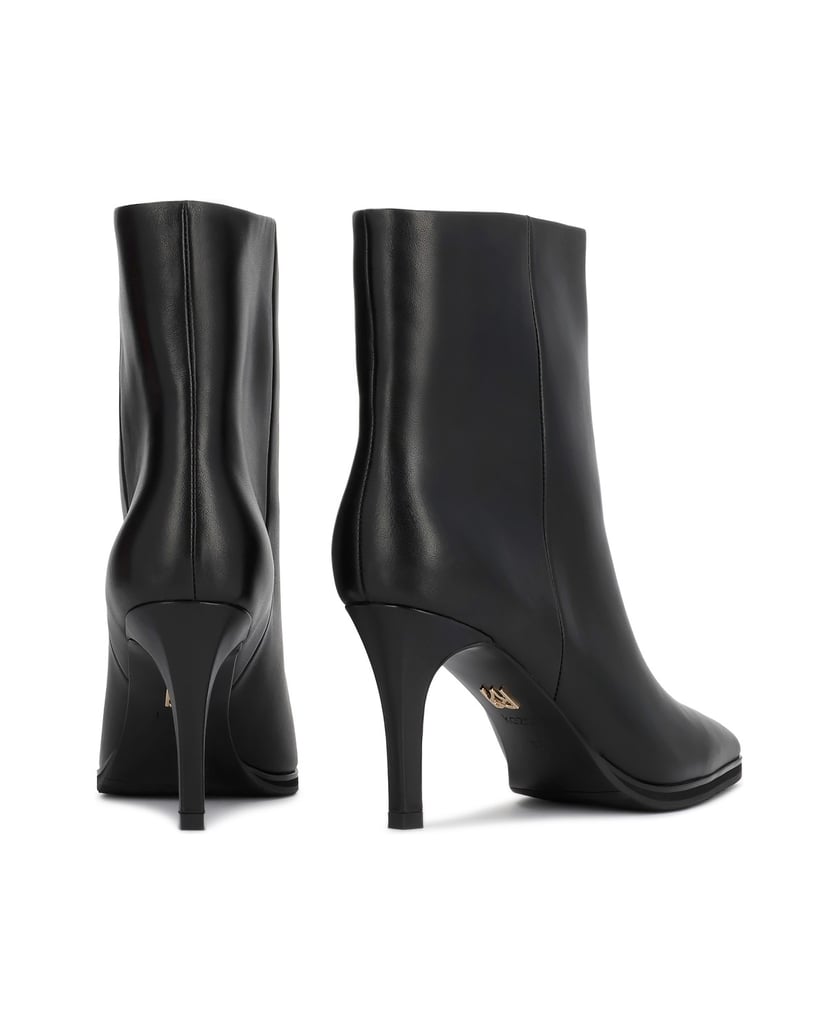 Kazar-Klassische-schwarze-stiefeletten-mit-einem-Schaft-zum-schieben-schwarz