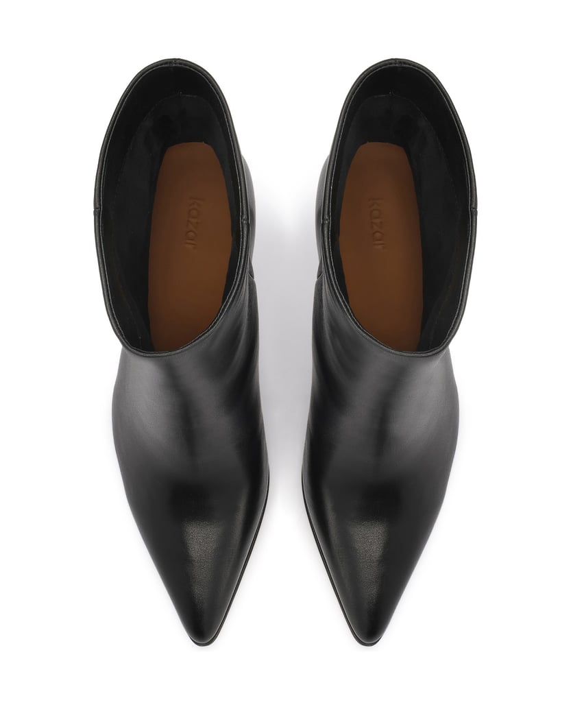Kazar-Klassische-schwarze-stiefeletten-mit-einem-Schaft-zum-schieben-schwarz