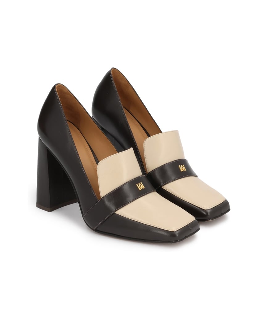 Kazar-Braune-Pumps-Herren-auf-hohem-Absatz-braun