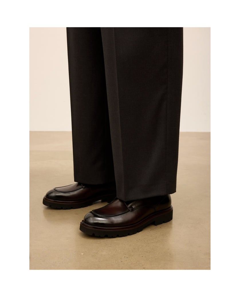 Kazar-Braune-Derby-Schuhe-mit-Treppensohle-braun