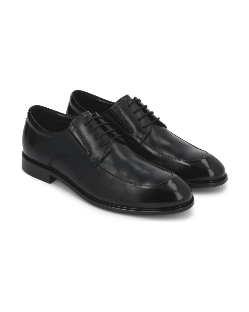 Kazar-Schwarze-Halbschuhe-für-Business-mit-Ziernähten-schwarz
