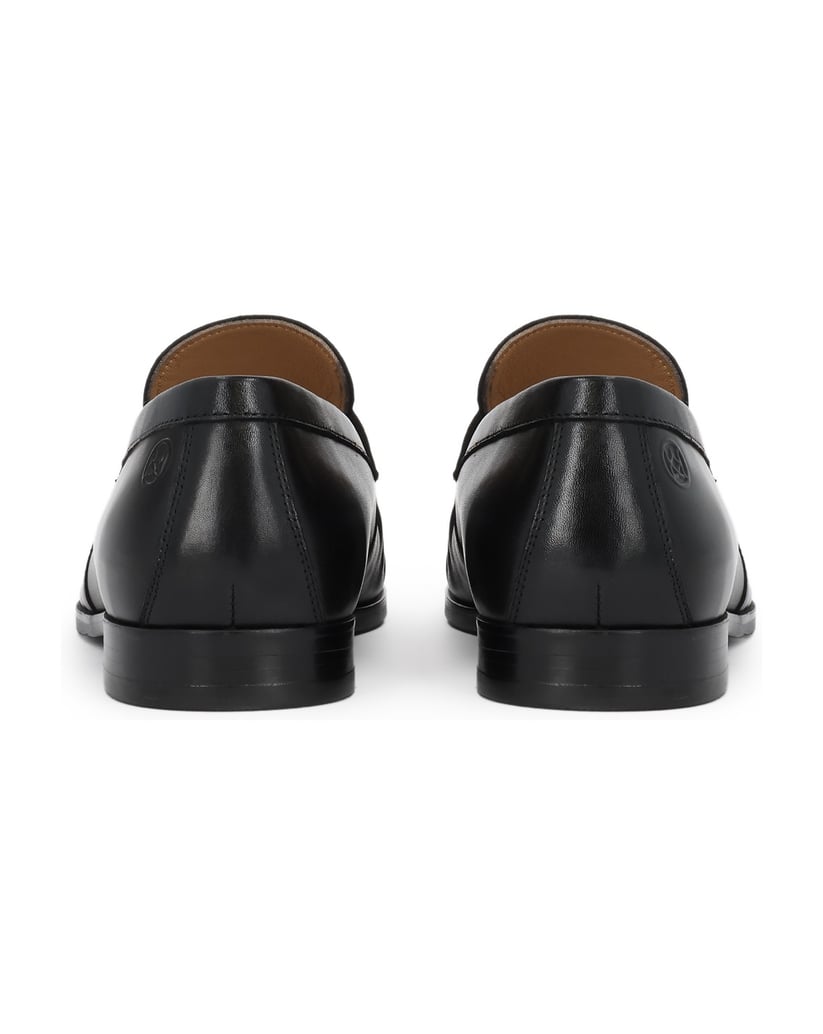 Kazar-Schwarze-Loafers-für-Herren-aus-Naturleder-schwarz