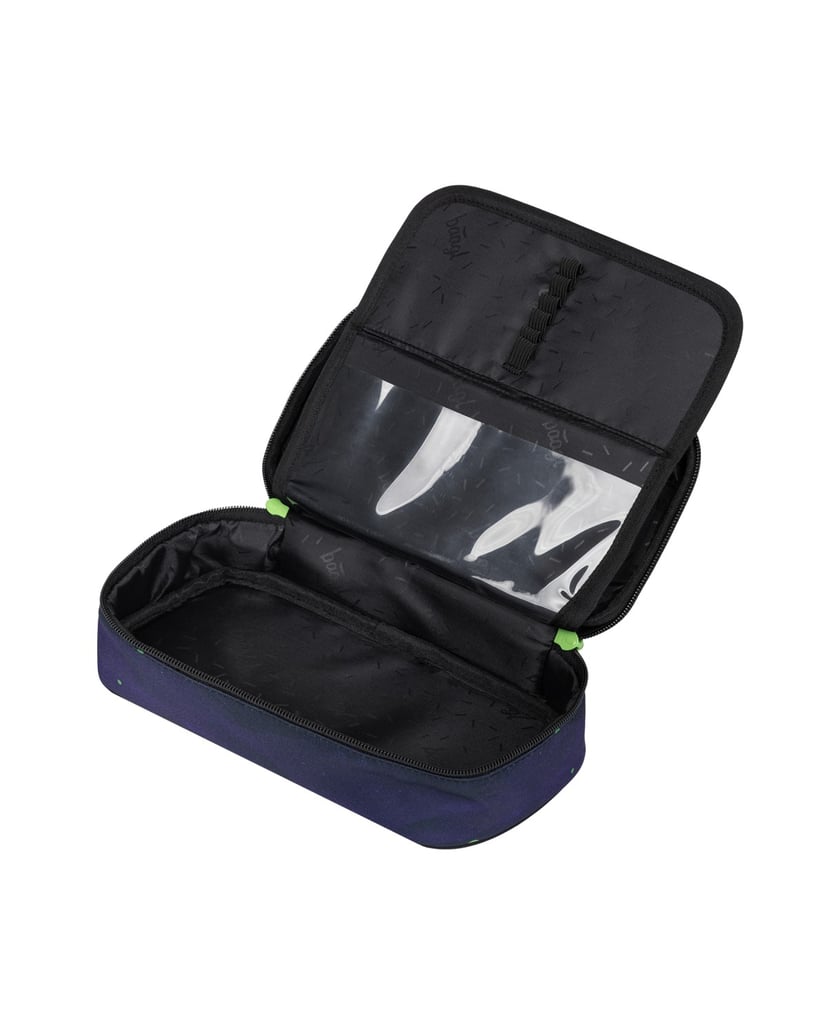 Baagl-Schulrucksack-Set-Core-Football-Champion-5tlg.:-Schulrucksack,-Federmäppchen,-Turnbeutel,-Bauchtasche,-Laptophülle-blau