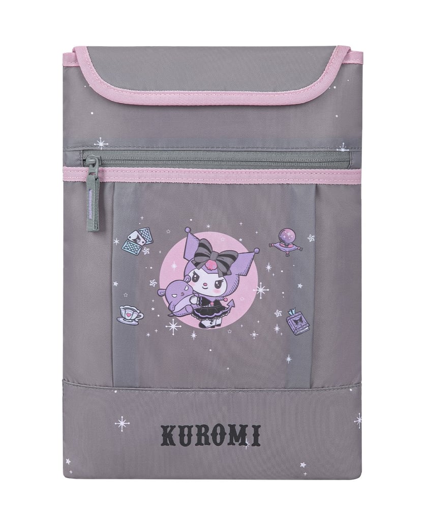 Baagl-Laptop-Hülle-Kuromi-Grey-grau