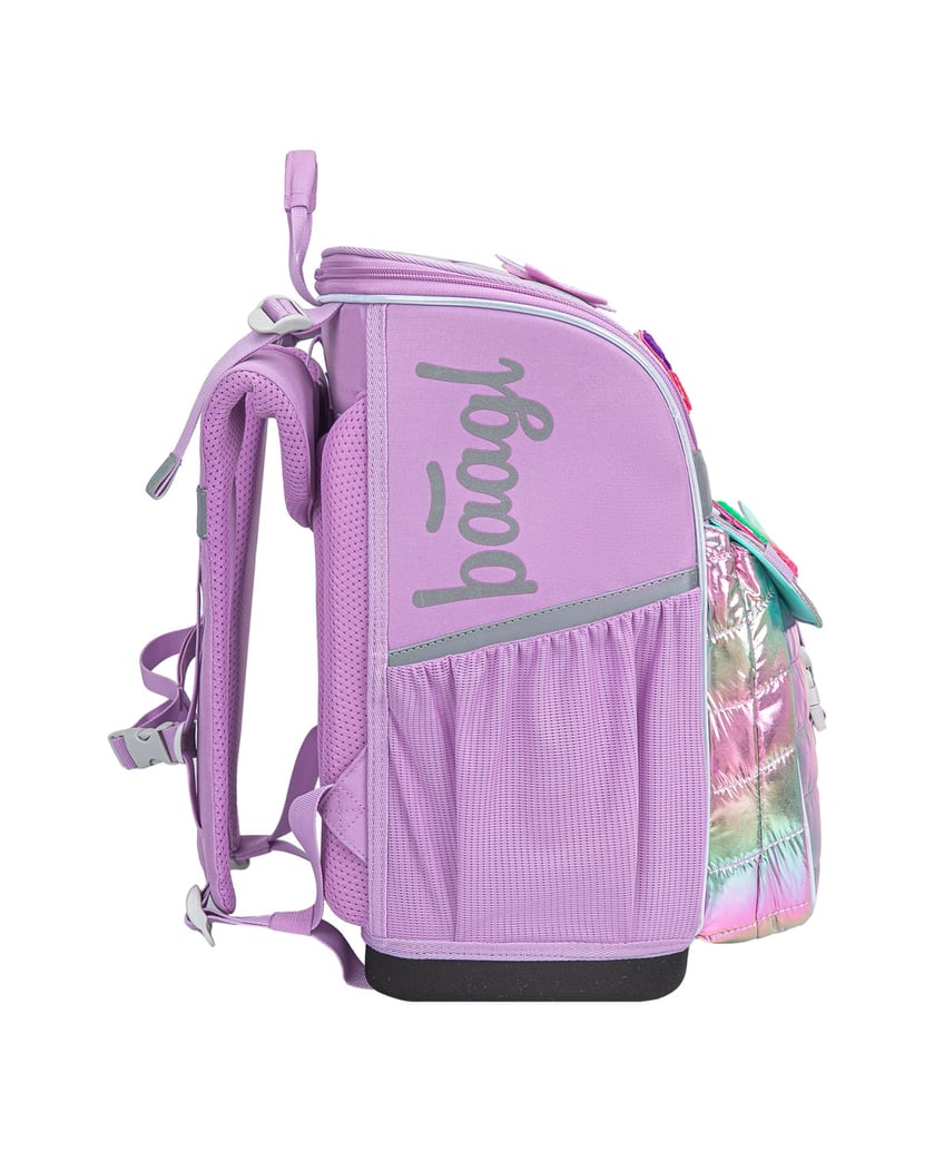 Baagl-Schulranzen-Set-Zippy-Lavender-3tlg.:-Schulranzen,-Federmäppchen,-Turnbeutel-lila