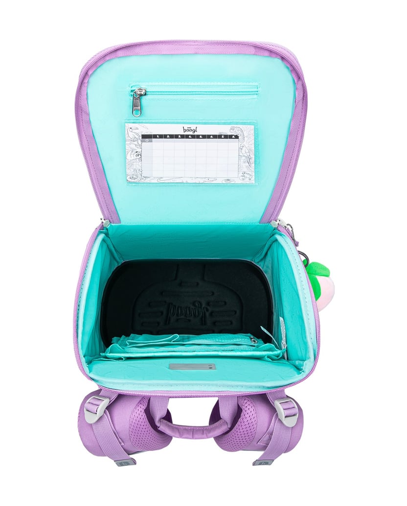 Baagl-Schulranzen-Set-Zippy-Lavender-3tlg.:-Schulranzen,-Federmäppchen,-Turnbeutel-lila