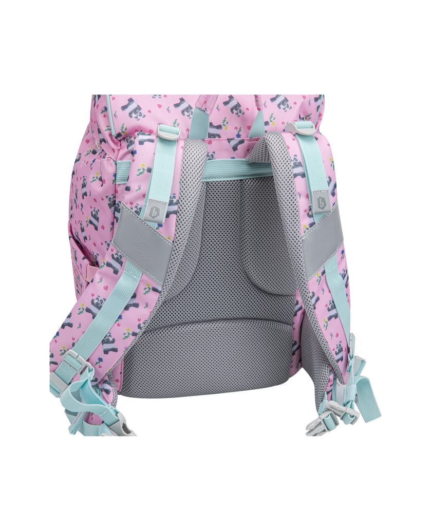 Baagl-Schulrucksack-Airy-Minecraft-Panda-rosa