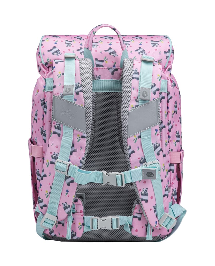 Baagl-Schulrucksack-Airy-Minecraft-Panda-rosa