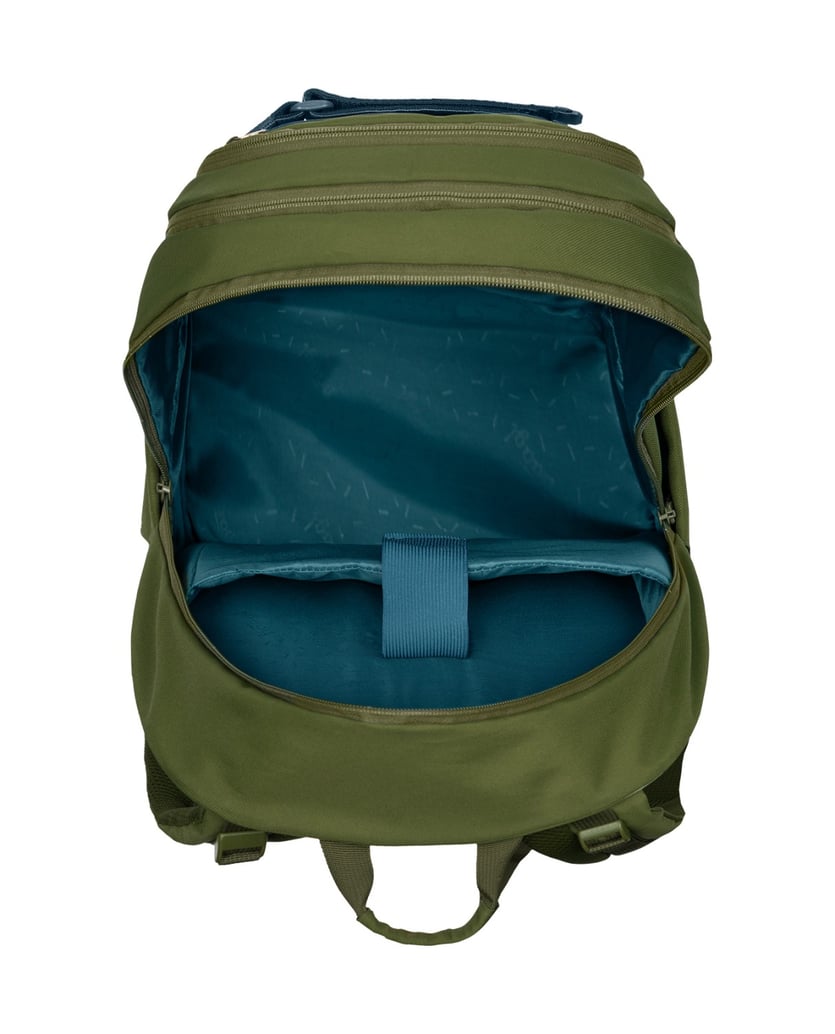Baagl-Schulrucksack-Skate-Olive-grün