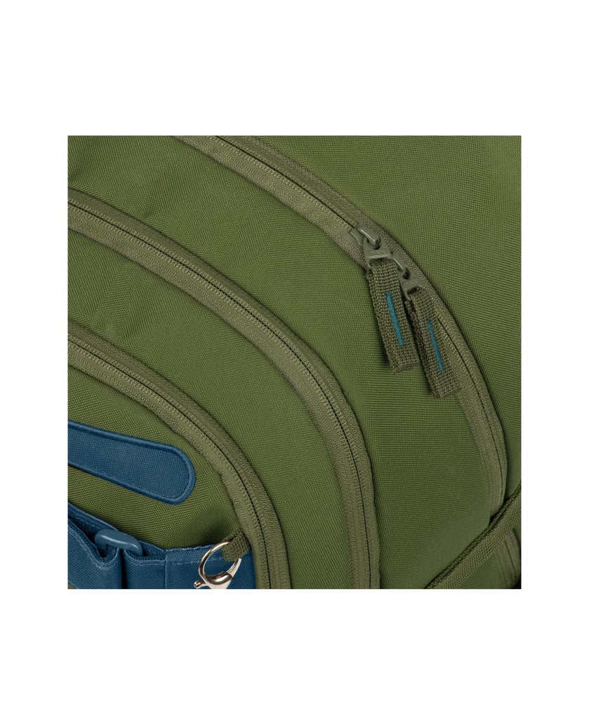 Baagl-Schulrucksack-Skate-Olive-grün