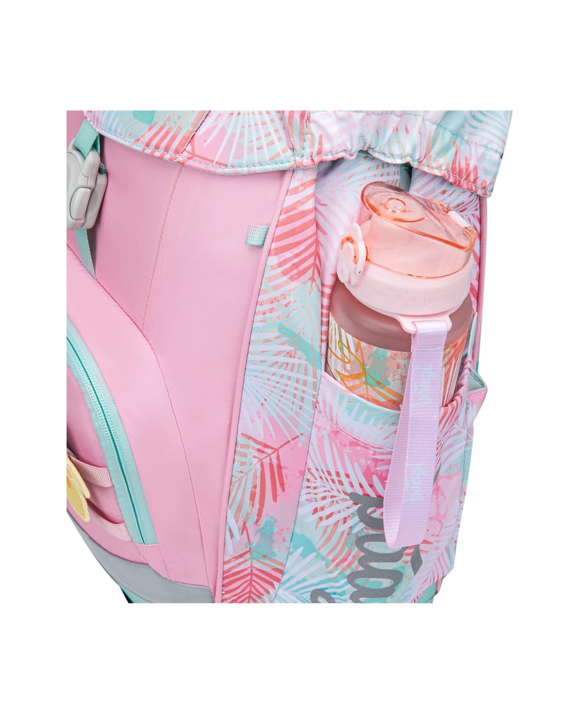Baagl-Schulrucksack-Set-Airy-Plus-Sunset-3tlg.:-Schulrucksack,-Federmäppchen,-Turnbeutel-rosa