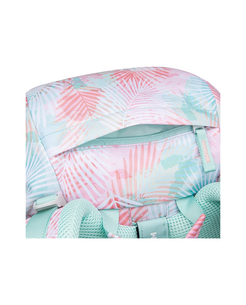Baagl-Schulrucksack-Set-Airy-Plus-Sunset-3tlg.:-Schulrucksack,-Federmäppchen,-Turnbeutel-rosa