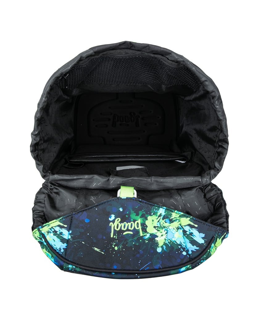 Baagl-Schulrucksack-Set-Airy-Plus-Fußball-5tlg.:-Schulrucksack,-Federmäppchen,-Turnbeutel,-Schürze,-Brustbeutel-blau