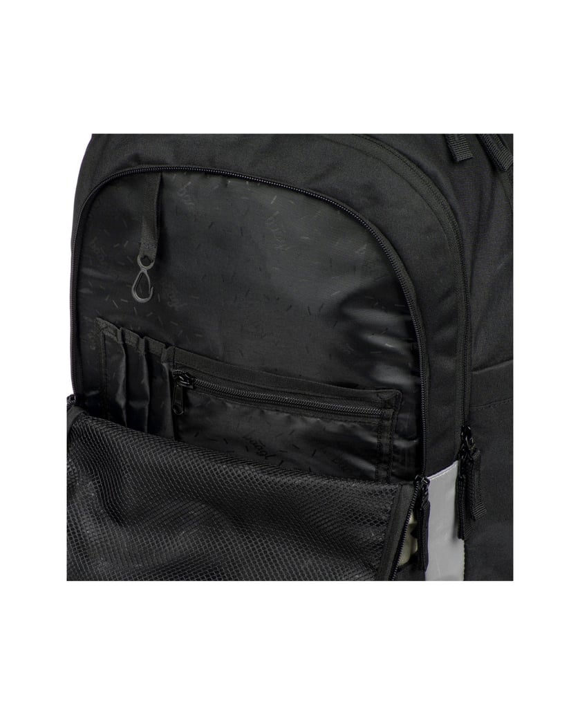 Baagl-Schulrucksack-Set-Skate-Max-Variety-3tlg.:-Schulrucksack,-Federmäppchen,-Turnbeutel-schwarz