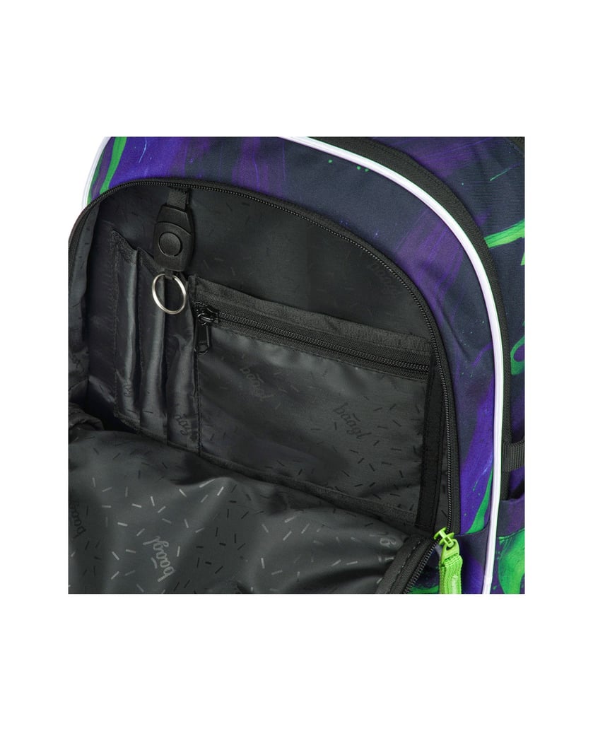 Baagl-Schulrucksack-Set-Core-Football-Champion-3tlg.:-Schulrucksack,-Federmäppchen,-Turnbeutel-blau