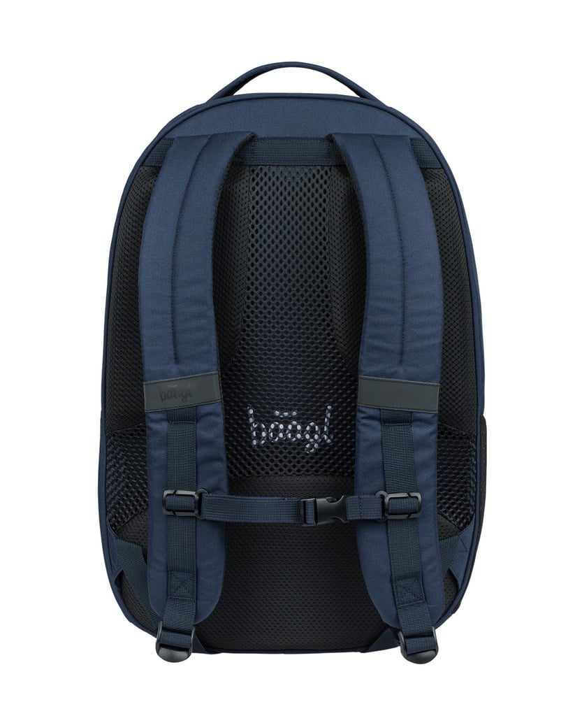 Baagl-Schulrucksack-Set-Coolmate-Lux-3tlg.:-Schulrucksack,-Federmäppchen,-Turnbeutel-blau
