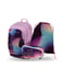 Baagl&nbsp;Schulrucksack-Set Cubic Lyra 3tlg.: Schulrucksack, Federmäppchen, Turnbeutel&nbsp;rosa