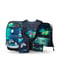 Baagl&nbsp;Schulrucksack-Set Airy Plus Chill 5tlg.: Schulrucksack, Federmäppchen, Turnbeutel, Schürze, Brustbeutel&nbsp;blau