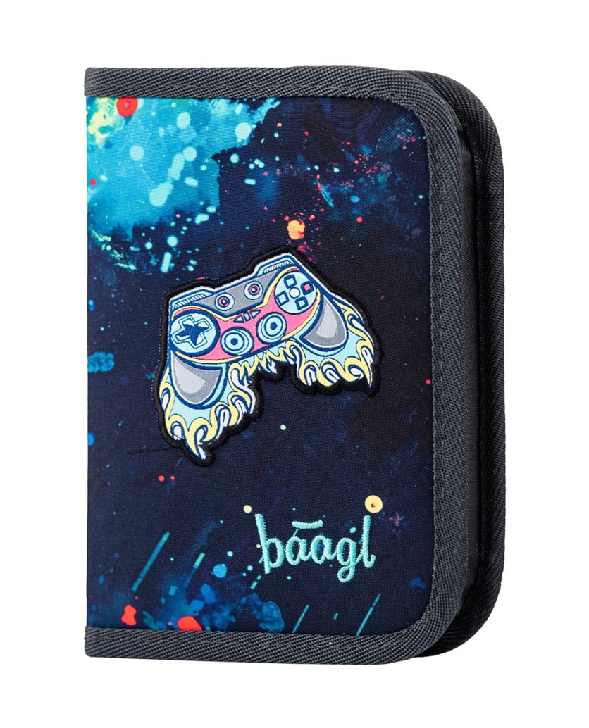 Baagl-Schulrucksack-Set-Airy-Plus-Chill-5tlg.:-Schulrucksack,-Federmäppchen,-Turnbeutel,-Schürze,-Brustbeutel-blau