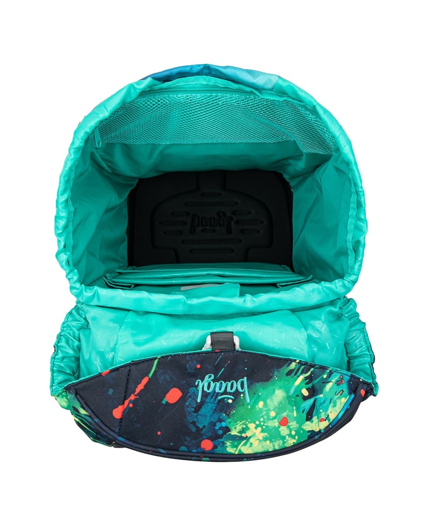 Baagl-Schulrucksack-Set-Airy-Plus-Chill-5tlg.:-Schulrucksack,-Federmäppchen,-Turnbeutel,-Schürze,-Brustbeutel-blau