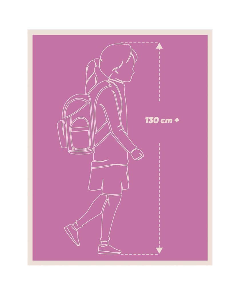 Baagl-Schulrucksack-Set-Skate-Vibe-3tlg.:-Schulrucksack,-Federmäppchen,-Sporttasche-lila