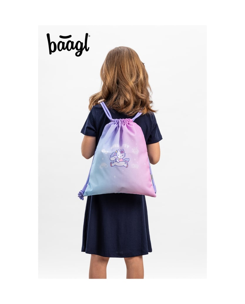 Baagl-Vorschul-Turnbeutel-Hello-Kitty-Unicorn-rosa