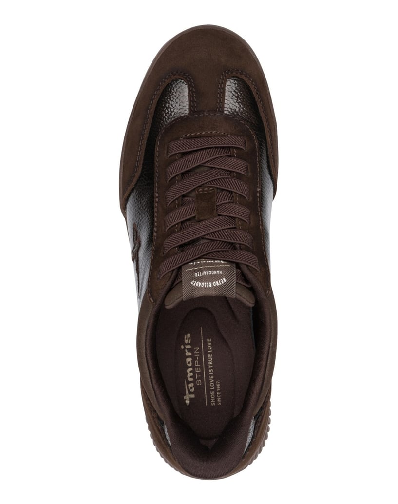 TAMARIS-Sneaker-braun-kombiniert