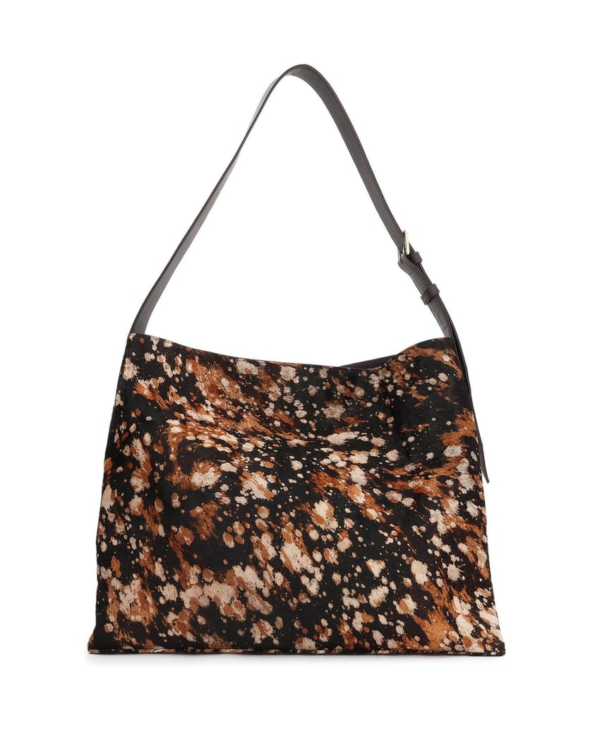 Kazar-EDITIONS-Hobo-Tasche-aus-Haarleder-mit-marmoriertem-Muster-multicolor