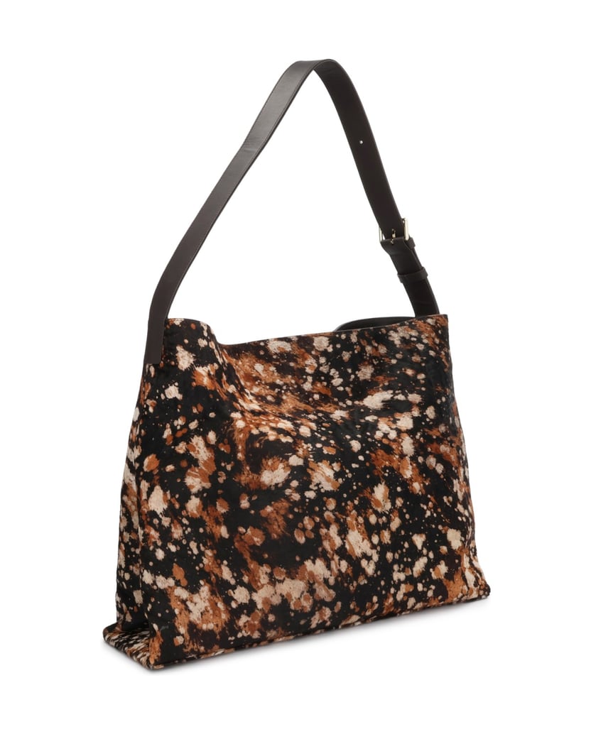 Kazar-EDITIONS-Hobo-Tasche-aus-Haarleder-mit-marmoriertem-Muster-multicolor