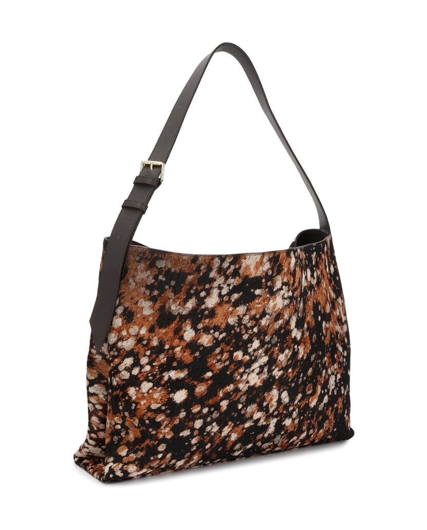 Kazar-EDITIONS-Hobo-Tasche-aus-Haarleder-mit-marmoriertem-Muster-multicolor