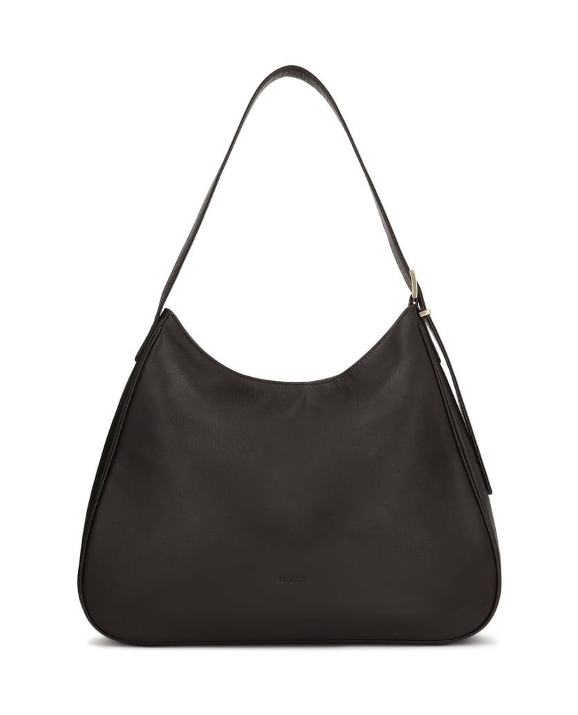 Kazar-Braune-Hobo-Tasche-aus-Naturleder-mit-regulierbaren-Gürteln-braun