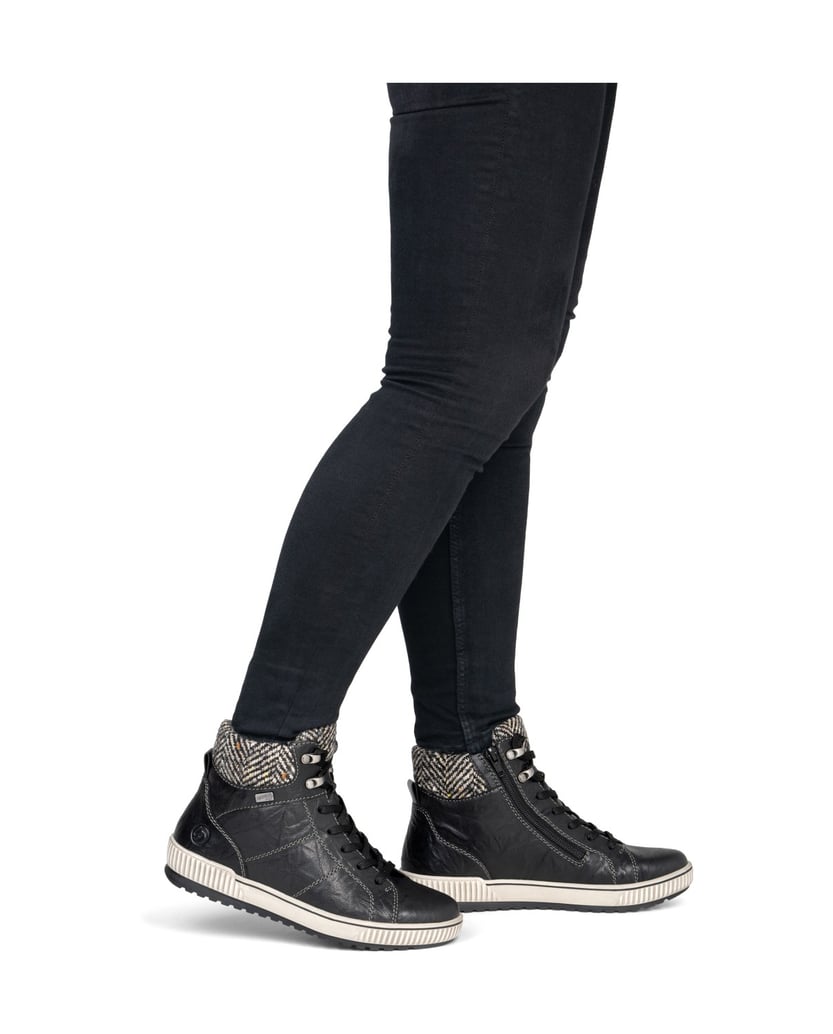 Remonte-Schnürstiefel-D0784-schwarz