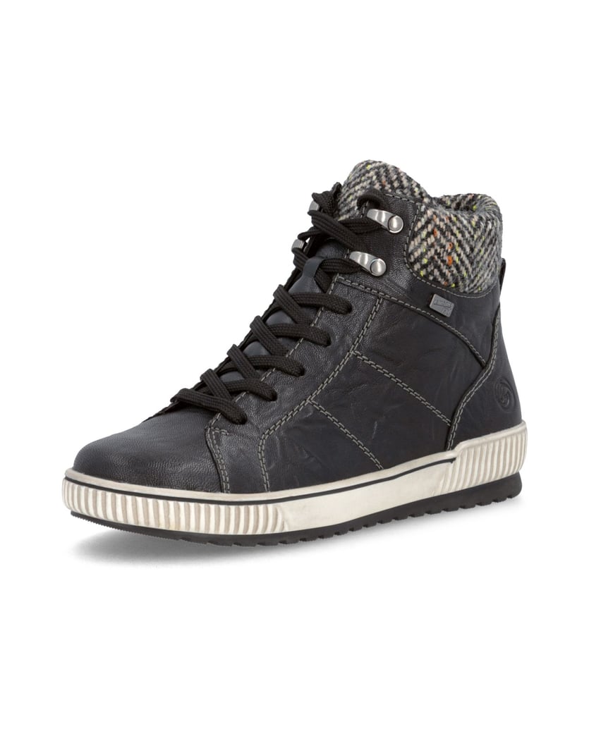 Remonte-Schnürstiefel-D0784-schwarz