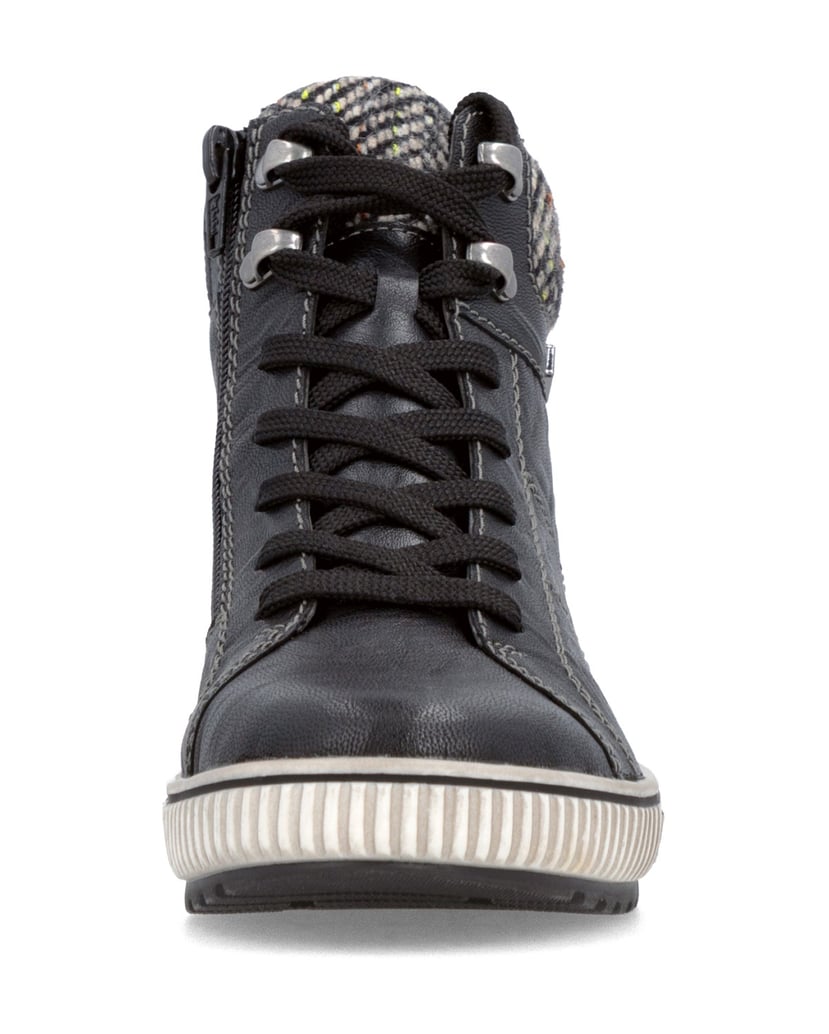 Remonte-Schnürstiefel-D0784-schwarz