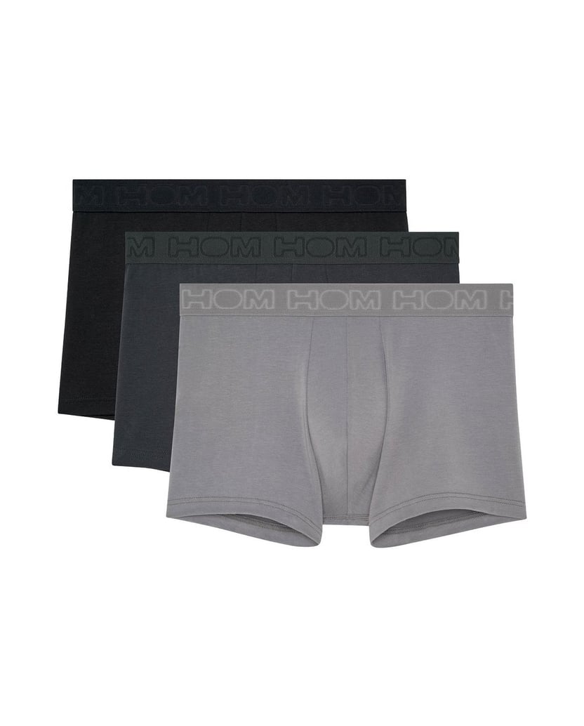 HOM-Herren-Boxershort-3er-Pack-Armand-#2-grau-kombiniert