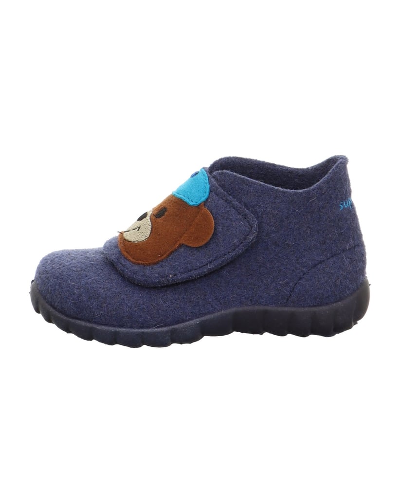 Superfit-Geschlossener-Hausschuh-HAPPY-blau