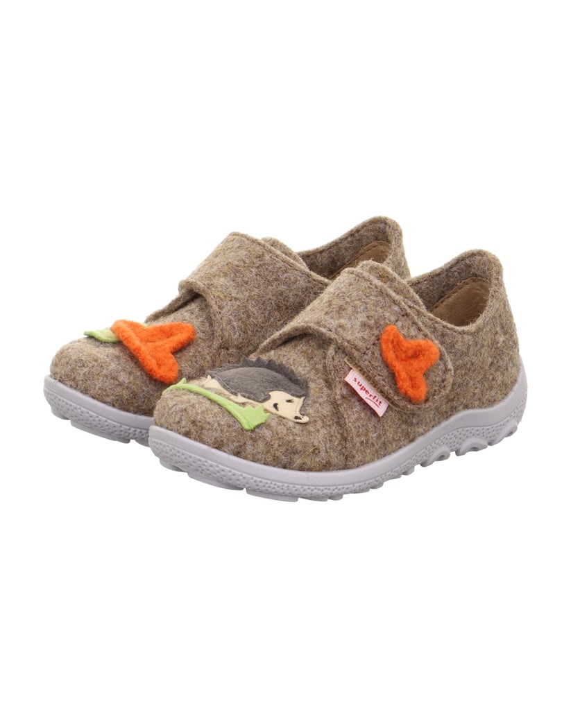 Superfit-Geschlossener-Hausschuh-HAPPY-OCTI-beige