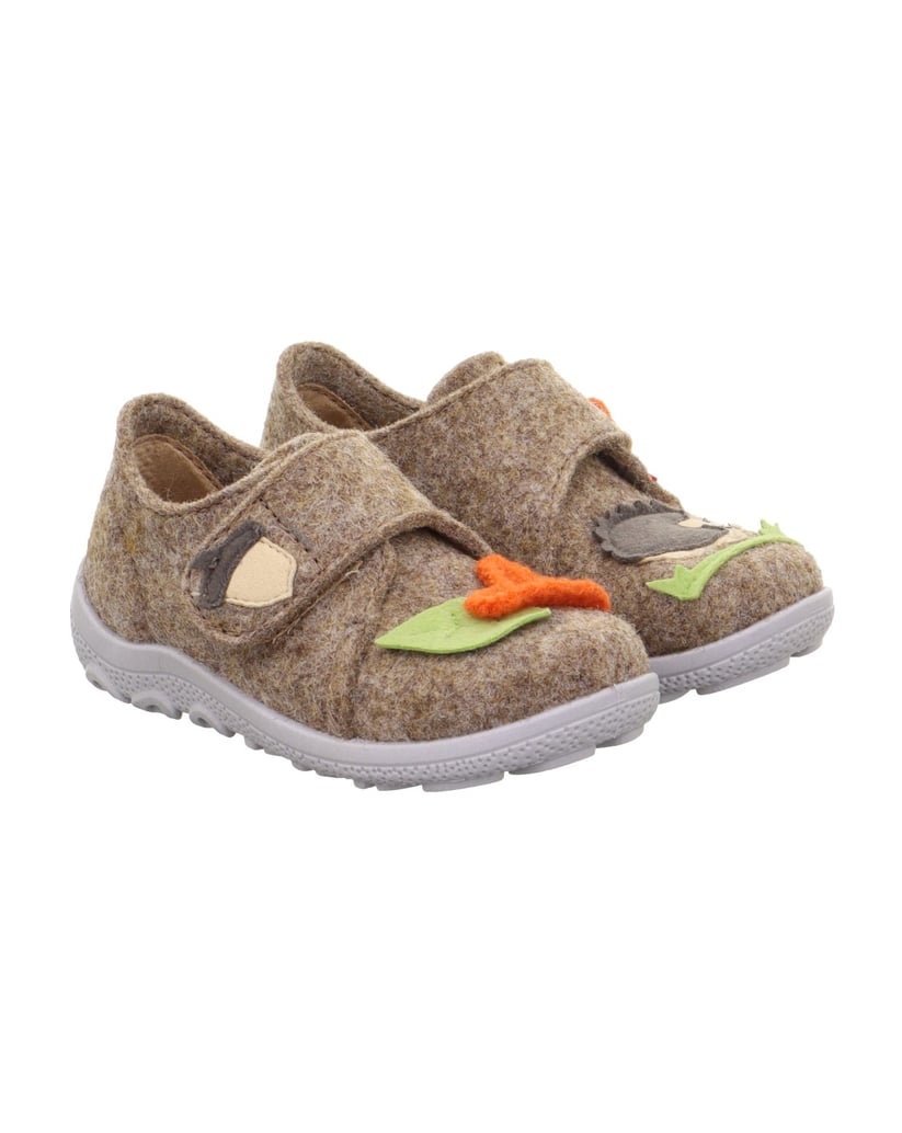 Superfit-Geschlossener-Hausschuh-HAPPY-OCTI-beige