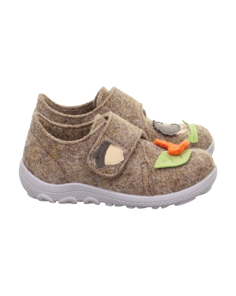 Superfit-Geschlossener-Hausschuh-HAPPY-OCTI-beige
