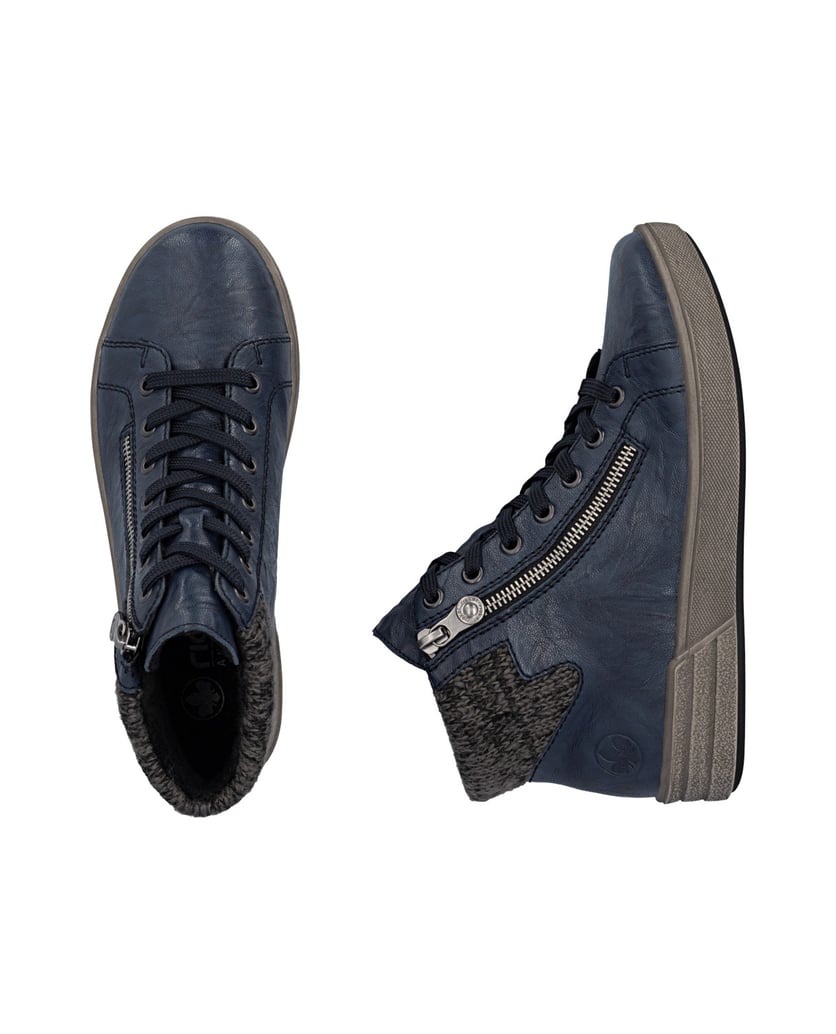 Rieker-Sneaker-High-X0709-blau