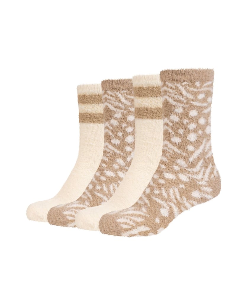 Camano-Socken-cozy-lurex-beige