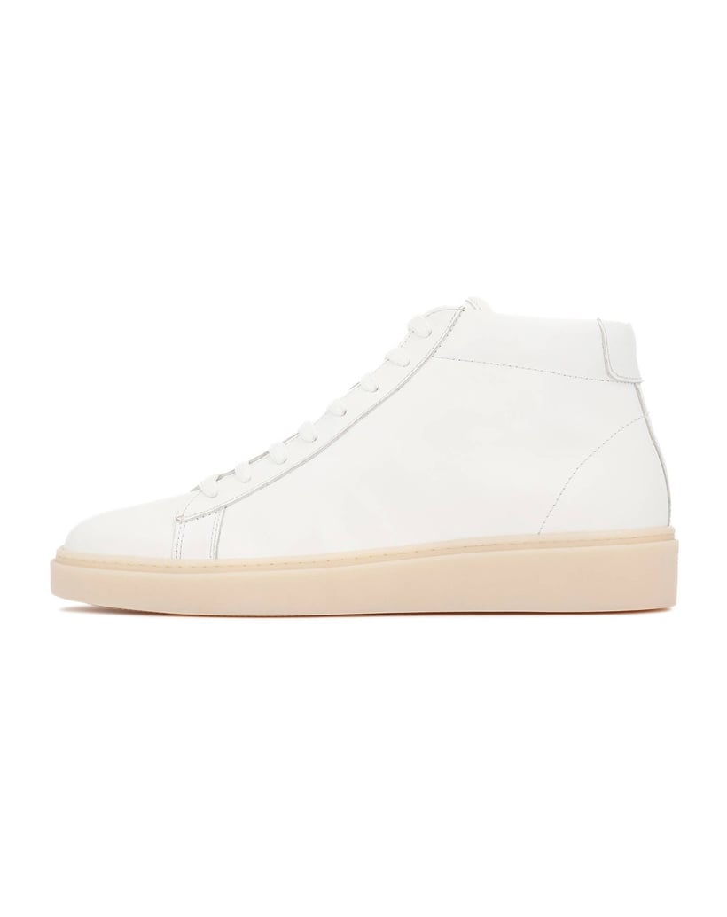 Kazar-Weiße-Sneakers-aus-Naturleder-im-High-Top-Design-weiss